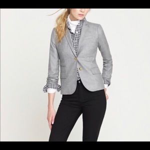 JCREW 100% wool grey blazer